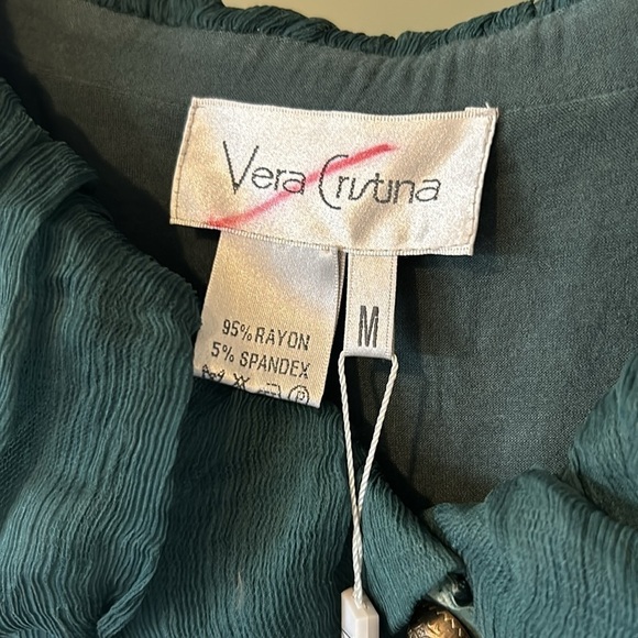 Vera Christina special event fancy top Victorian vibes long sleeve sexy unique - Picture 6 of 17